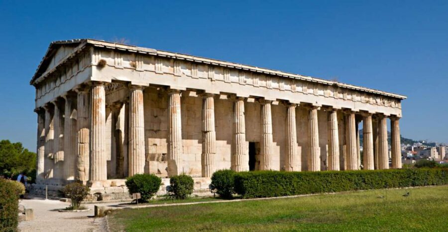Christian tour on Paul's footsteps in Athens and Corinth 8-H - Cenchreae / Kenchreae harbor ruins: the port that links to Ephesus