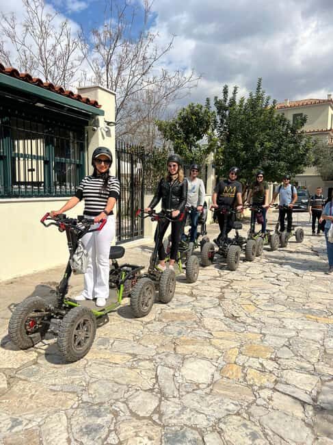 City Tour with EZRaider (4-wheeled) - Areopagus hill: quick photo time and that Acropolis skyline feeling