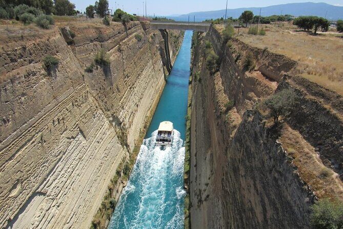 Corinnt Canal, Epidaurus, Nafplio and Mycenae, Private Day Tour - Mycenae: cyclopean walls and the Lion Gate moment