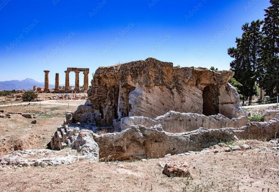 Corinth: 3D Representations & Audiovisual Self-Guided tour - Acrocorinth Panoramas: 360 Views From Above