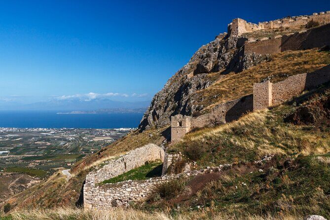 Corinth Canal, Ancient Corinth, Nafplio and Epidaurus Private Tour from Athens - Acrocorinth: the acropolis that forces your perspective