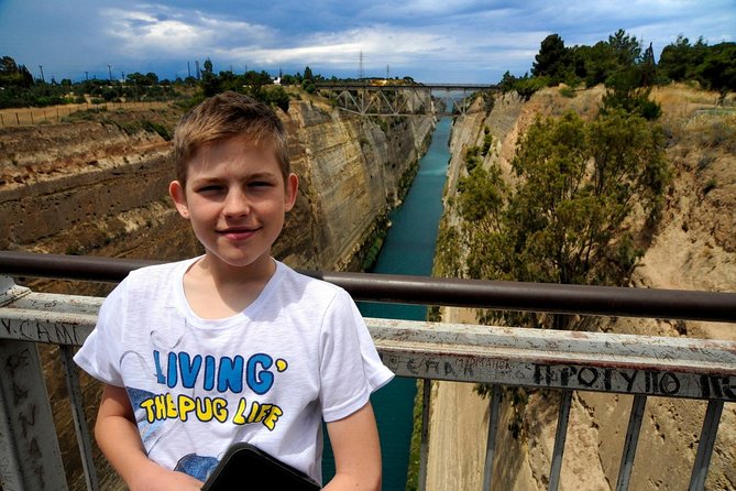 Corinth, Epidaurus, Mycenae private day tour from Athens or Nafplion (10 hours) - Corinth Canal: A quick photo stop with serious scale