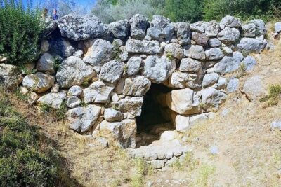 Day tour to Ancient Olympia,Ancient Sparta Mycenae Including Meal - Sparta’s Kaiada cave: the myth you can feel in your stomach