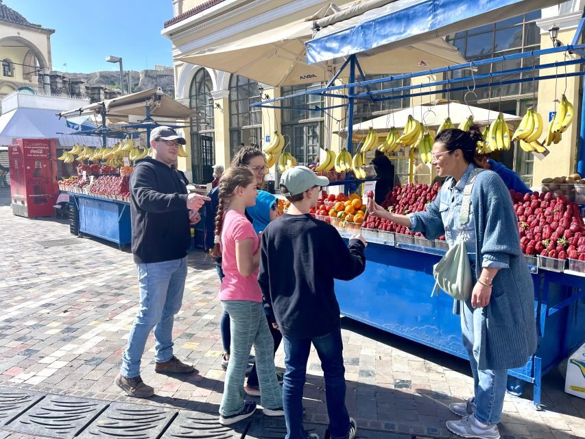 Delicious food tour for families 15+ iconic Greek foods - Starting in Anafiotika: yogurt, honey, and a neighborhood story that keeps kids listening