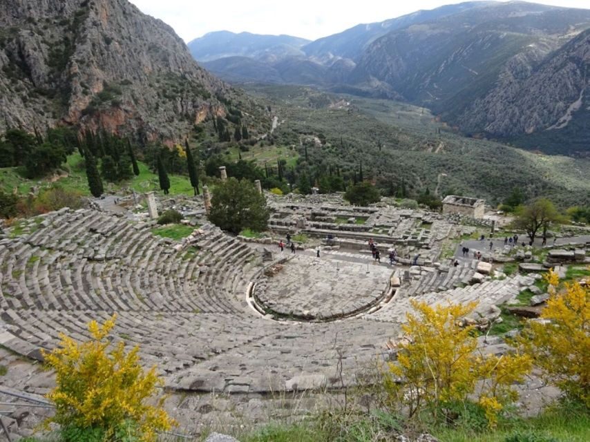 Delphi 2 Day Tour from Athens with Overnight in 4 Star Hotel - Day one in Delphi: check-in, dinner, and time to reset