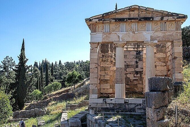 Delphi Arachova & Monast. Hosios Loukas from Athens Private Tour - Delphi Archaeological Site: Temple of Apollo and the core atmosphere