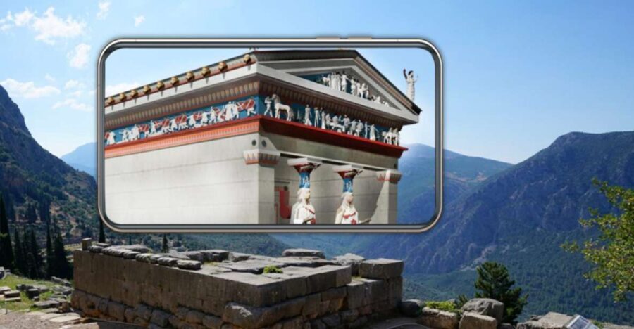 Delphi: Audiovisual self-guided tour with 3D models - Your oracle trail: Pythia, Apollo, and Delphi’s 1,000+ year reputation