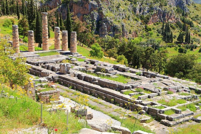 Delphi Day Trip from Athens with Spanish-Speaking Guide - Temple of Apollo: Seeing Why Delphi Was the Center of the Ancient World