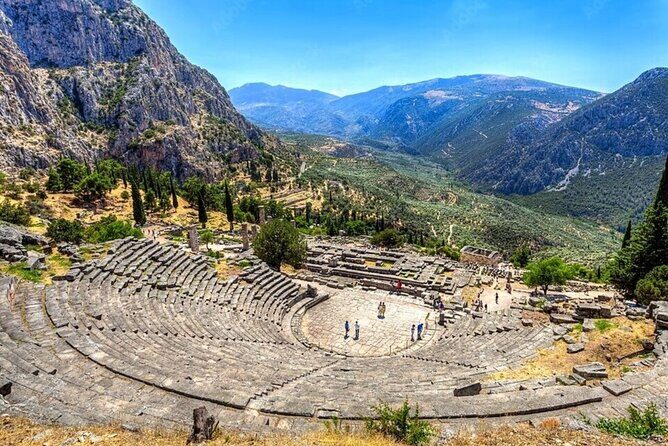 Delphi: Self-guided Audiovisual Tour with 3D Representations - Stop 2: Treasury of the Athenians and the Marathon link