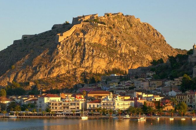Discover Corinth-Nafplio: All Day Tour Through History and Beauty - Bourtzi island fortress: the short boat ride for a 20-minute payoff