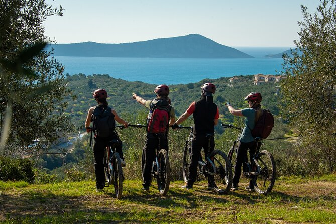 E-Bike Navarino Trail - Sphacteria harbor views: calmer water and a different feel