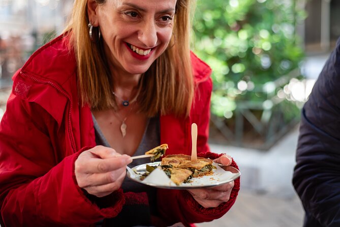 Eating Athens: Our Big, Fat, Greek Food Tour - The mural square and the street-side history behind modern Athens