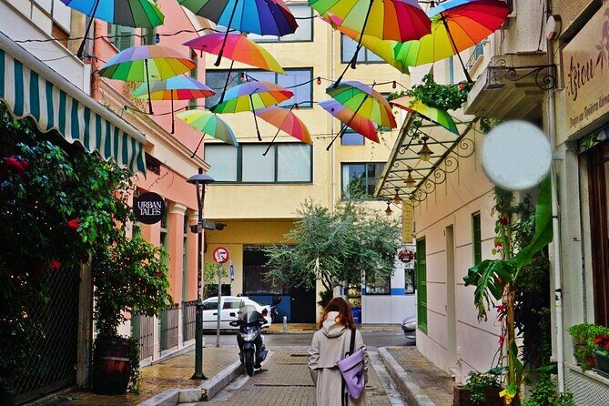Explore Athens Street Art & Street Food Extravaganza - Psirri and Monastiraki: side-street walking that helps you see without crowds