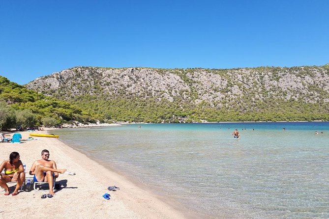 Explore Loutraki & Lake Vouliagmeni: Nature and Relaxation - Limni Vouliagmeni (Blue Lake): the swim break you came for