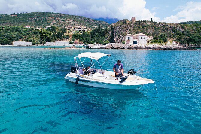 Explore Mani by boat - rent a boat in Kardamili (no licence) - Stop 4: Kazantzakis Cave and Inspiration-Level Tourism (Without the Stuffiness)