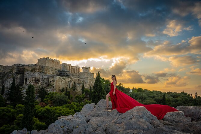 Flying Dress Athens Official - Stop 3: Paleo Faliro sea views and the wind-friendly dress moment