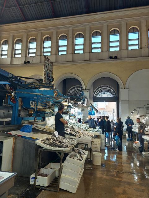Food Experience in Athens including Unlimited Lunch - Varvakios Central Municipal Market: Snacks, Sight, and the Real Food World
