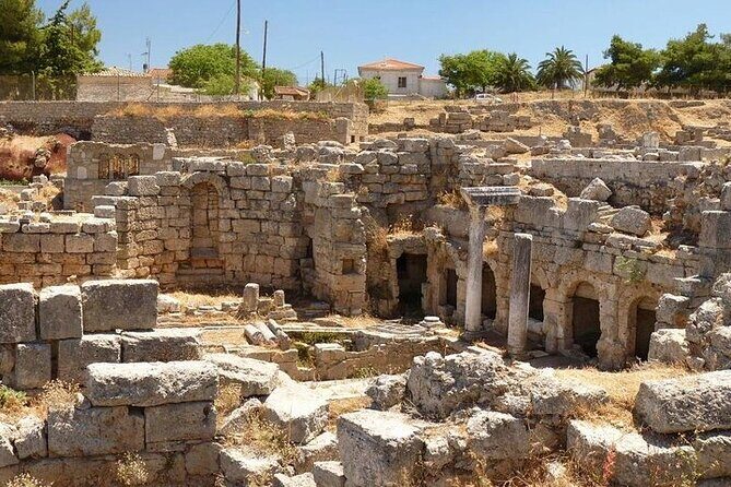 Footsteps Of Paul, Letters to Corinthians, Private Biblical Tour - Acrocorinth: the acropolis fortress view plus Hadgimoustafa Spring
