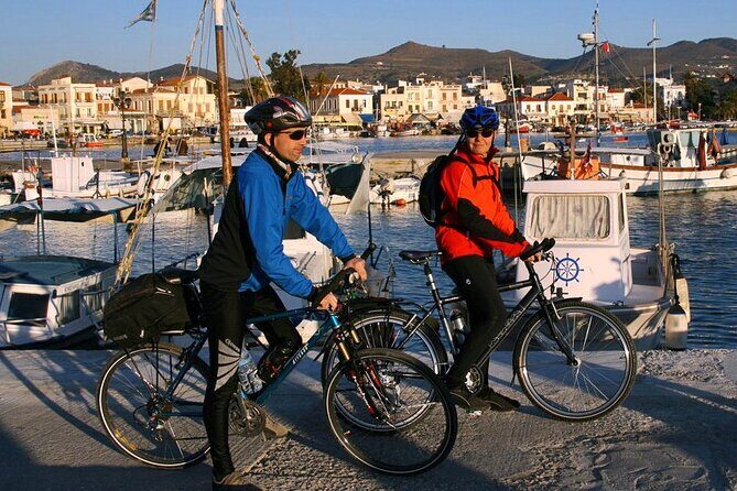 From Athens: Aegina Island E-bike & Walking Day Tour - Meeting in Koukaki and getting your e-bike day started