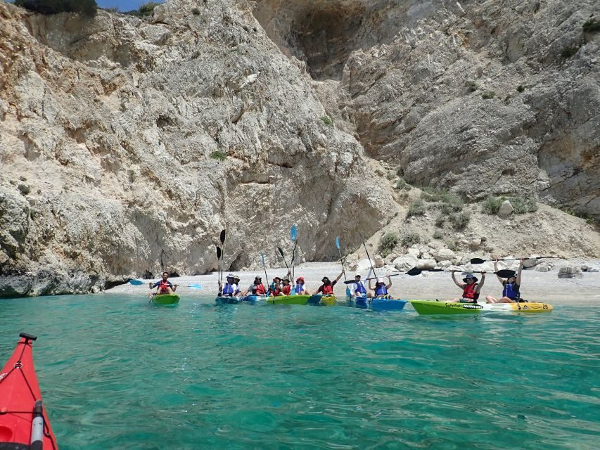 From Athens: Corinthian Gulf Guided Sea Kayaking Tour - Strava beach stop: swim, reset, and use the water time well
