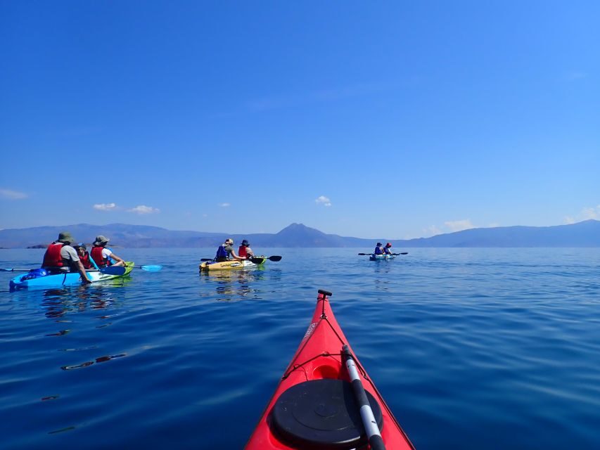 From Athens: Corinthian Gulf Guided Sea Kayaking Tour - Alkyonidos at 10:00: instruction, paddles, and the first 30 minutes