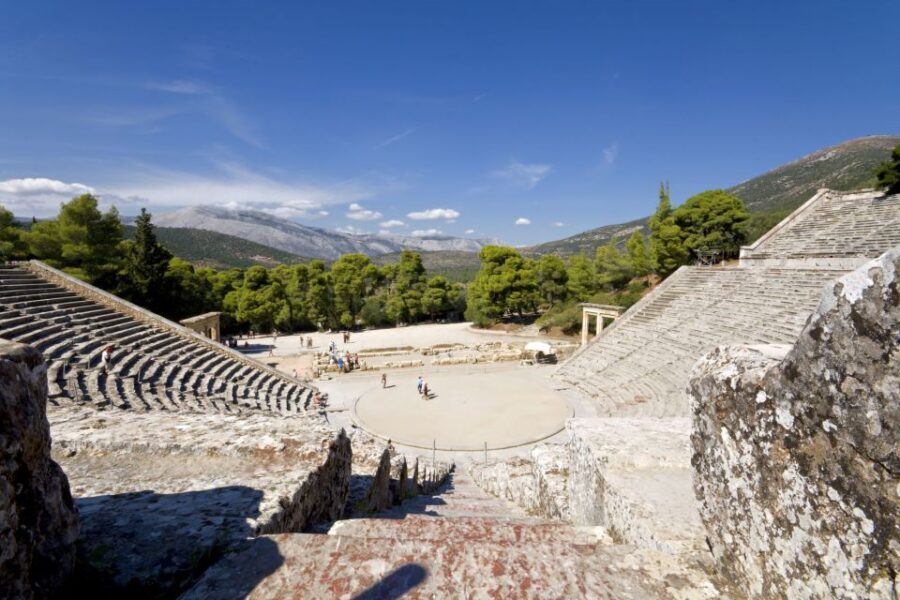 From Athens: Full-Day Tour of Peloponnese - Corinth Canal and the Aegean-to-Ionian viewpoint moment
