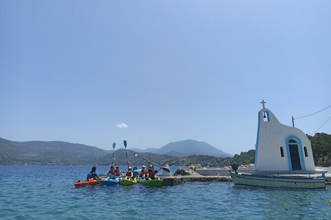 From Athens Half Day Sea Kayak Tour at the Corinthian Gulf - Stop 2 at Beach Alkyonidos: snorkeling gear plus a real snack break