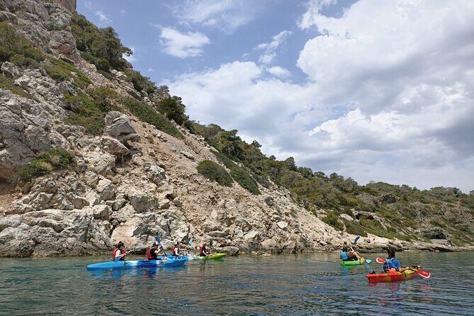 From Athens Half Day Sea Kayak Tour at the Corinthian Gulf - Included gear and freebies that cut down your hassle