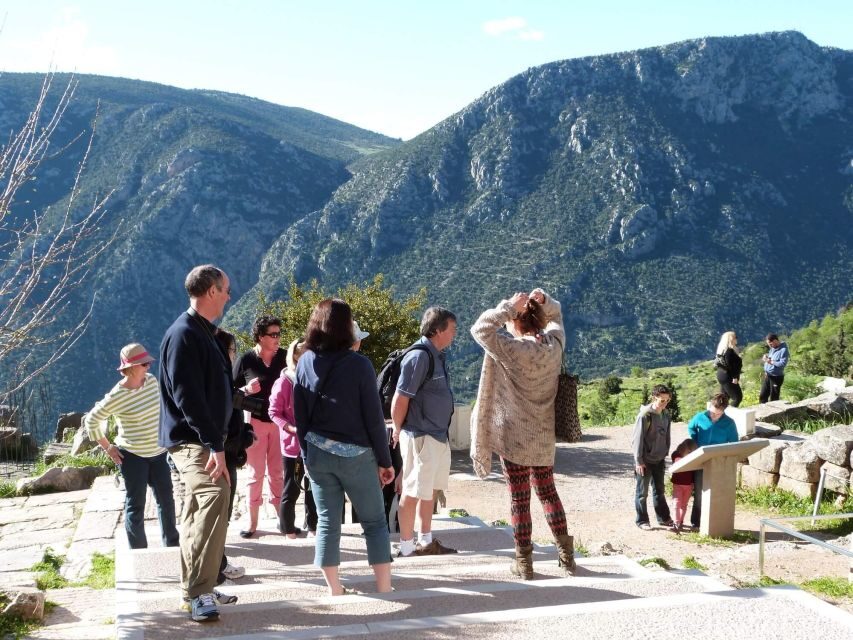 From Athens: Temple of Apollo and Oracle Delphi Day Trip - Optional lunch and the return via Arachova photo stop