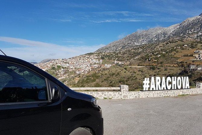 Full day Delphi private tour - Arachova’s Clock Tower: views, a winter-town vibe, and lunch time