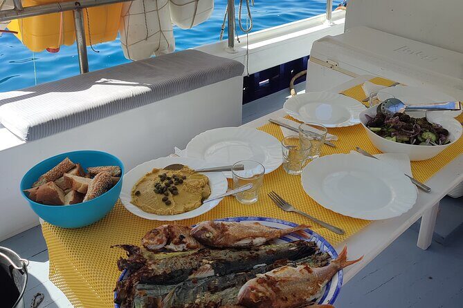 Full-Day Fishing and Boating Experience in Hydra - Onboard setup: what a 10-meter wooden boat means for your comfort