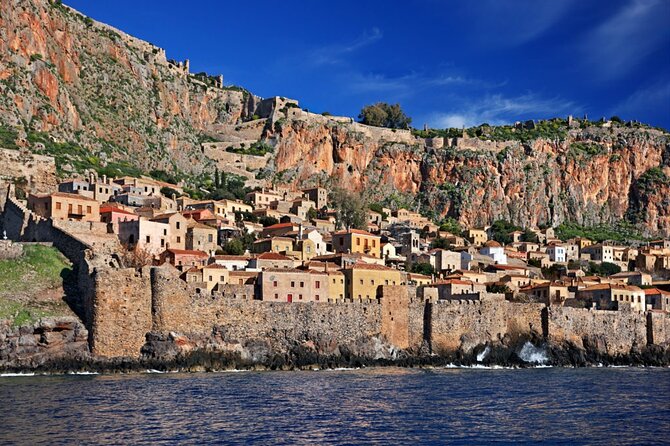 Full Day Private Tour to Monemvasia Medieval Fortress Town and Sparta - Monemvasia: the medieval fortress town that steals the show