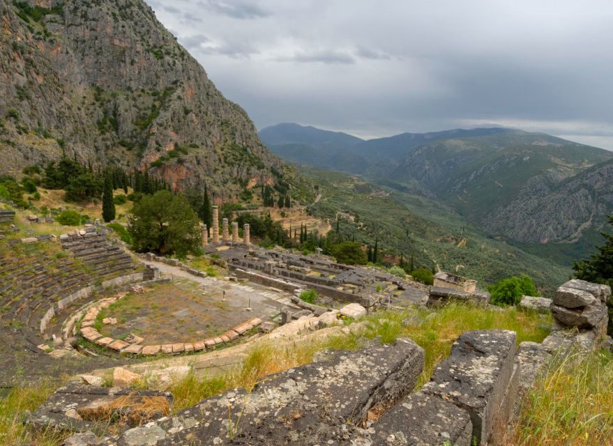 ''Full-Day Tour of Delphi-Monastery Hosios Loukas- Livadia'' - Delphi site visit: Temple of Apollo and the route you pass with intent