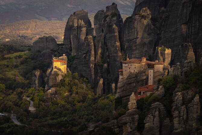 Golden Sunrise Meteora Private Photo Tour - Stop-by-stop focus: shooting at the foot of Meteora in dim light