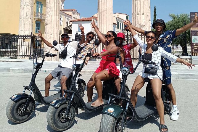 GoPro Adventure Tour in Acropolis area by E-Scooter - Plaka and Athens Streets: The Neighborhood Feel Between Monuments
