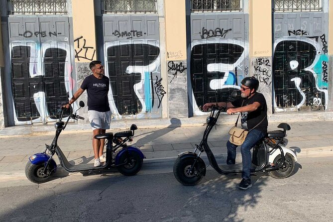 GoPro Adventure Tour in Acropolis area by E-Scooter - Roman Forum of Athens and Ancient Agora: Pause, Look, Ride