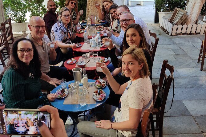 Greek Spirits & Meze Experience – Taste Athens Like a Local - Plaka: ouzo with meze in the old streets