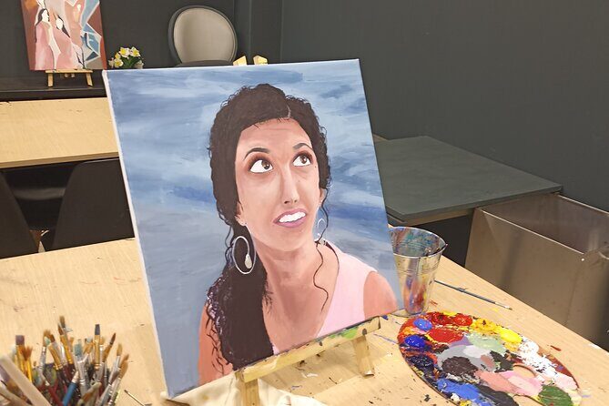 Guided Paint & Sip Workshop in Central Athens - Pagrati’s Paint & Sip workshop: an easy Athens afternoon plan