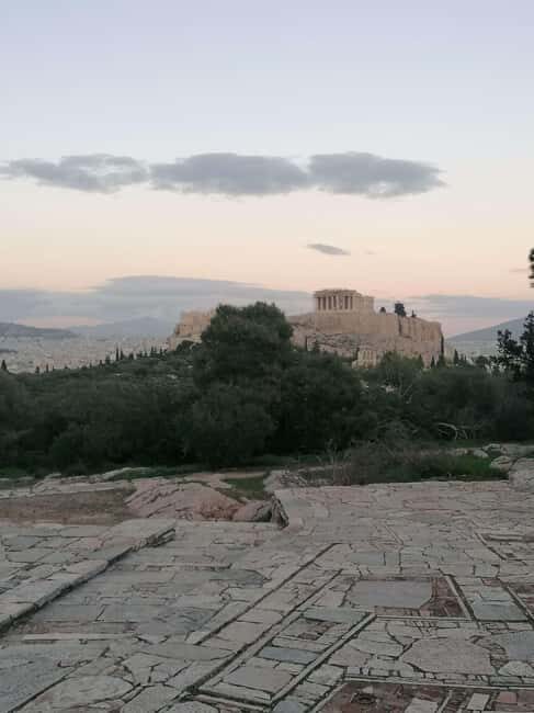Guided walking tour of Acropolis with transportation - The Theater of Dionysos and Odeon of Herodes Atticus