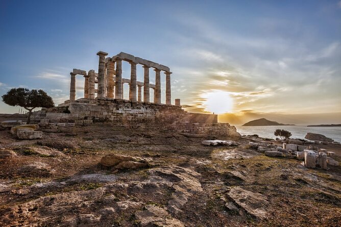 Half day Cape Sounion Sunset Views at the Poseidon Temple Tesla - Sunset at Cape Sounion: Why the late timing is the whole point
