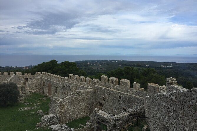 Half-Day Private Tour from Katakolo or Kyllini Port to Anc. Ilis - Chlemoutsi Castle: big views and multiple name stories
