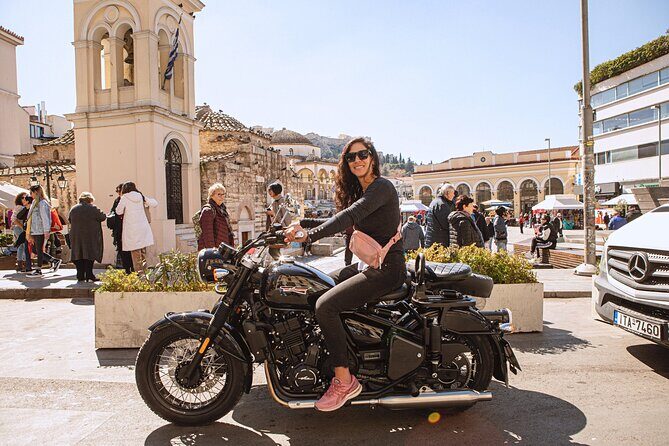 Half Day Sidecar Private Tour to Cape Sounio & Temple of Poseidon - Stop 1: Lake Vouliagmeni and a coffee with myths attached