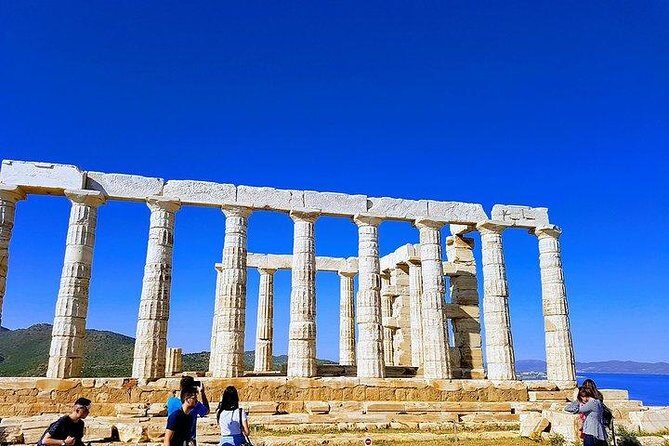 Half-day Sounio and Athenian Riviera private tour - Lake Vouliagmeni: five minutes in, five minutes worth it