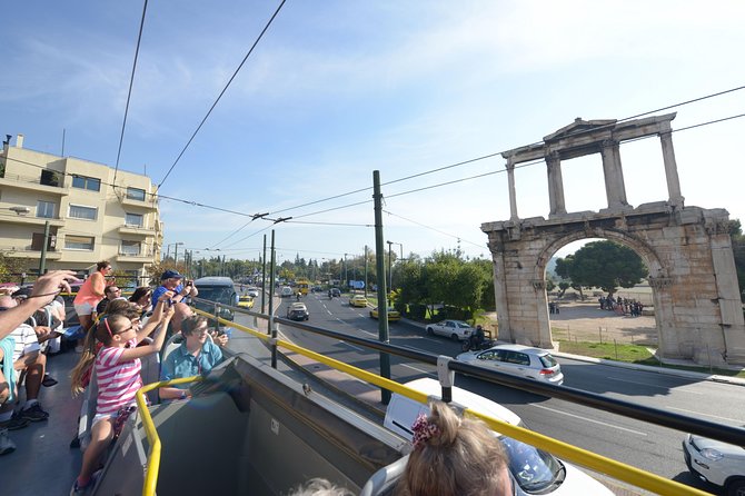 Hop on Hop Off Classic tour of Athens, Piraeus & Beaches - Blue line from the Piraeus cruise terminals to central Athens