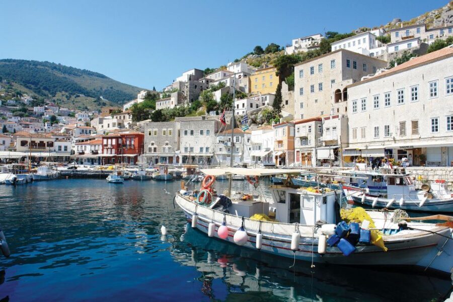 Hydra Island Private tour from Athens with your own guide - Lunch and restaurant logic: how to eat well without getting sucked into traps