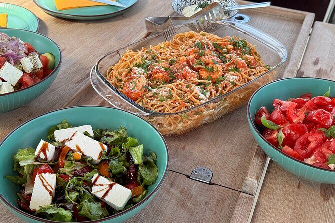 Luxury Catamaran Morning Private & Greek Gastronomy in Athens - Second Stop: Vouliagmeni Beach for Golden Sand and a Main Meal Moment