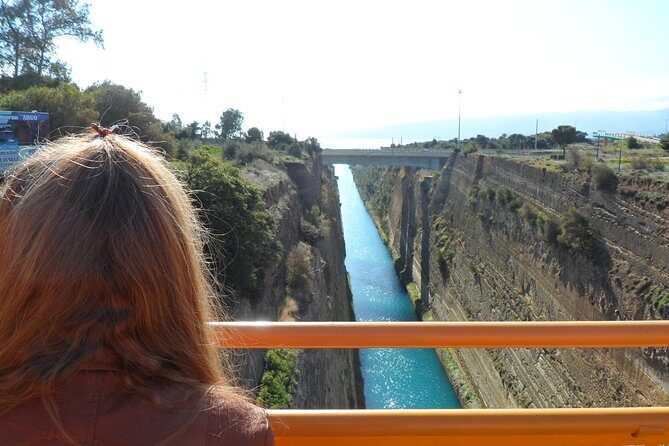 Mainland excursion to Argolida: Corinth Canal, Ancient Corinth, Mycenae, Nafplio, Epidaurus - Corinth Canal and Ancient Corinth: the fast wow with real engineering drama