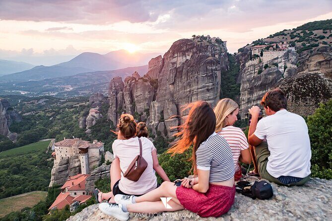 Majestic Sunset Meteora Tour with Local Guide - Sunset Rock: When the Clouds Steal It (and You Still Win)