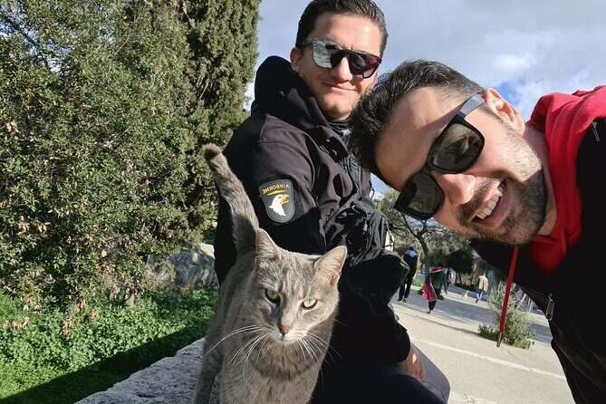 Meet the Cats of Acropolis and Thissio Private Tour - Private pacing with your guide Giorgos