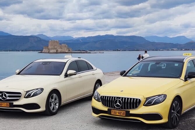Mercedes Private transfer from Athens to International Airport - English support and the driver experience